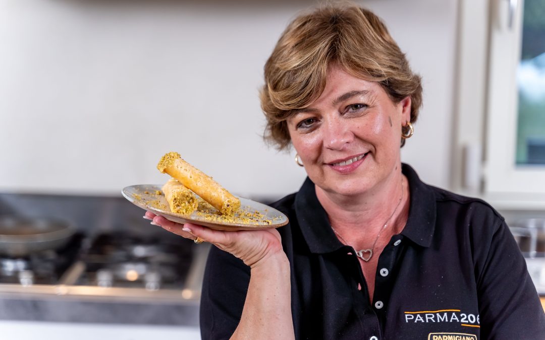 Cannoli di Parmigiano Reggiano Parma2064. La ricetta👩🏻‍🍳